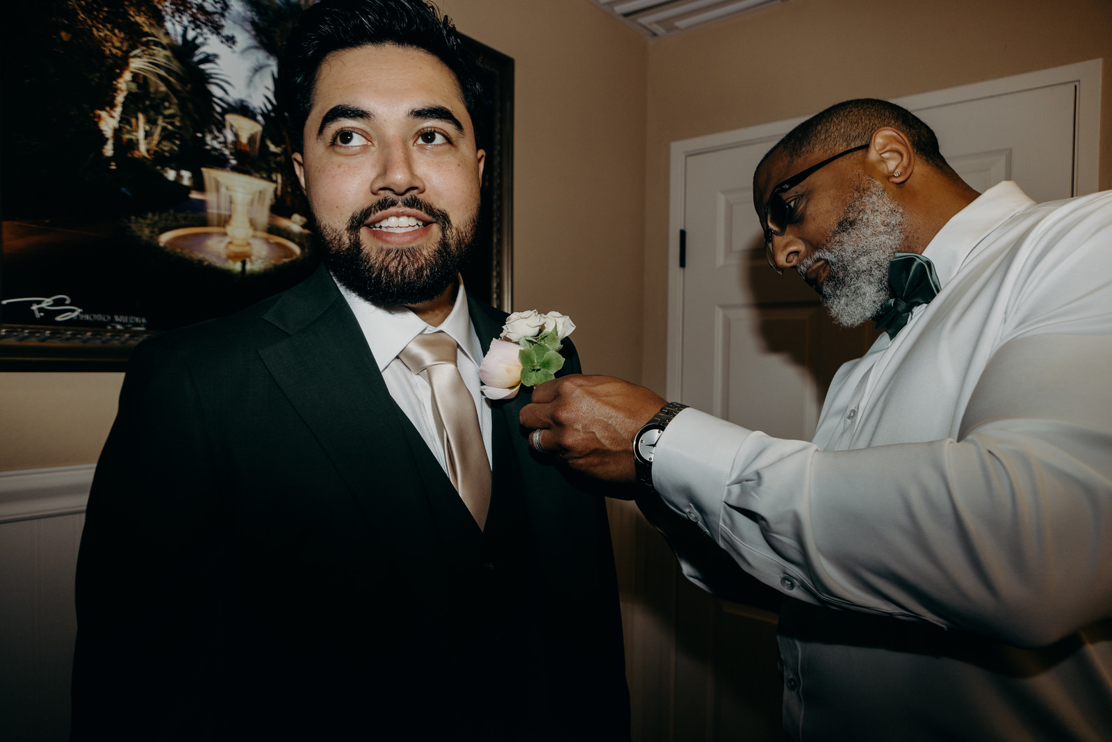 Groom portrait