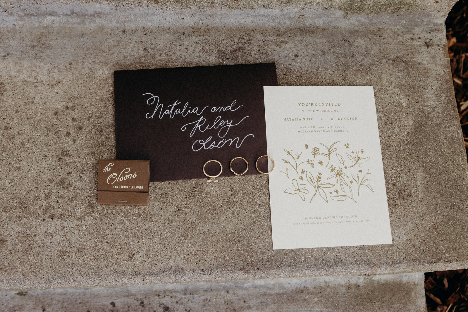 Wedding invitation details