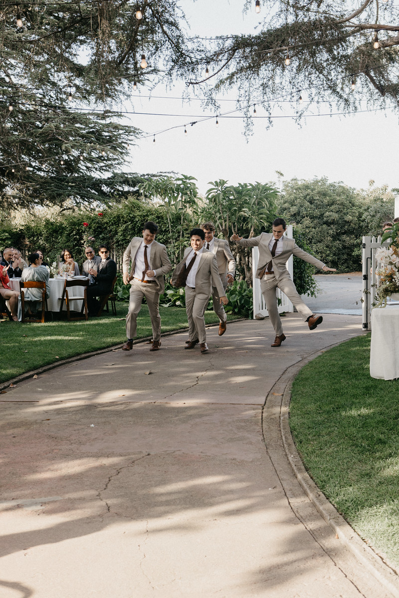 Reception toast