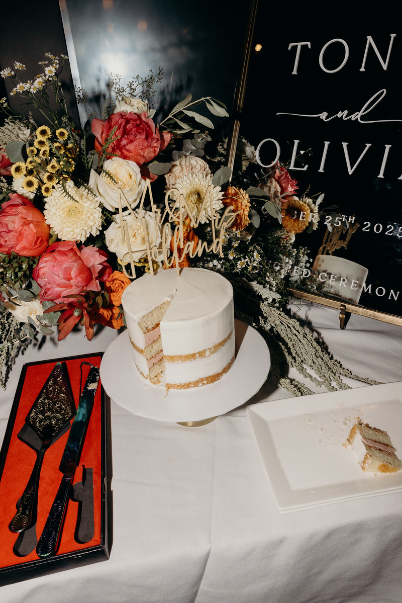 Wedding cake detail
